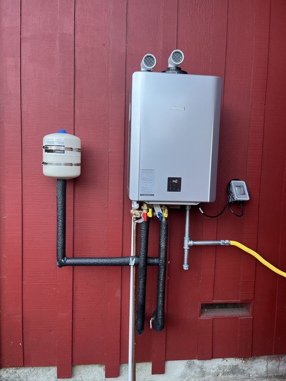 Water heater components related to tankless water heater repair