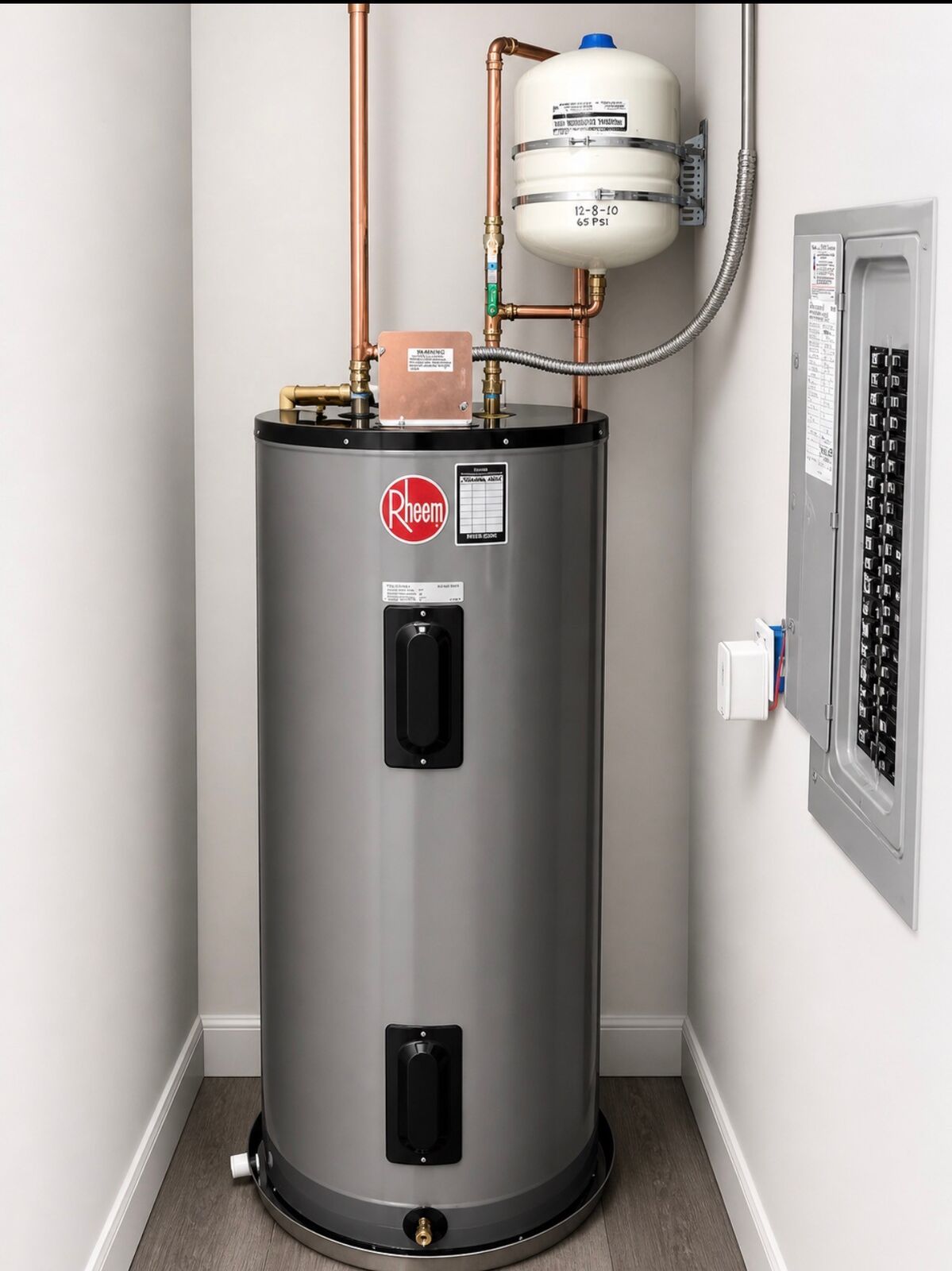 Modern residential tank water heater