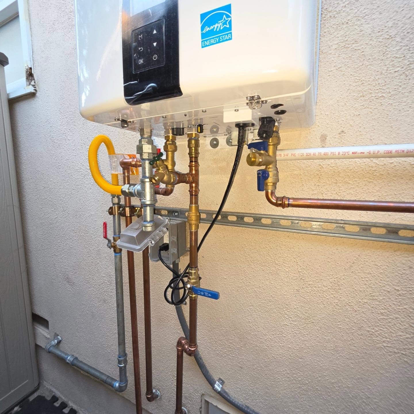 Exterior Tankless Installation